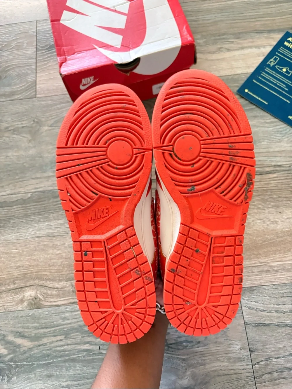 Nike Dunk Low Orange Paisley